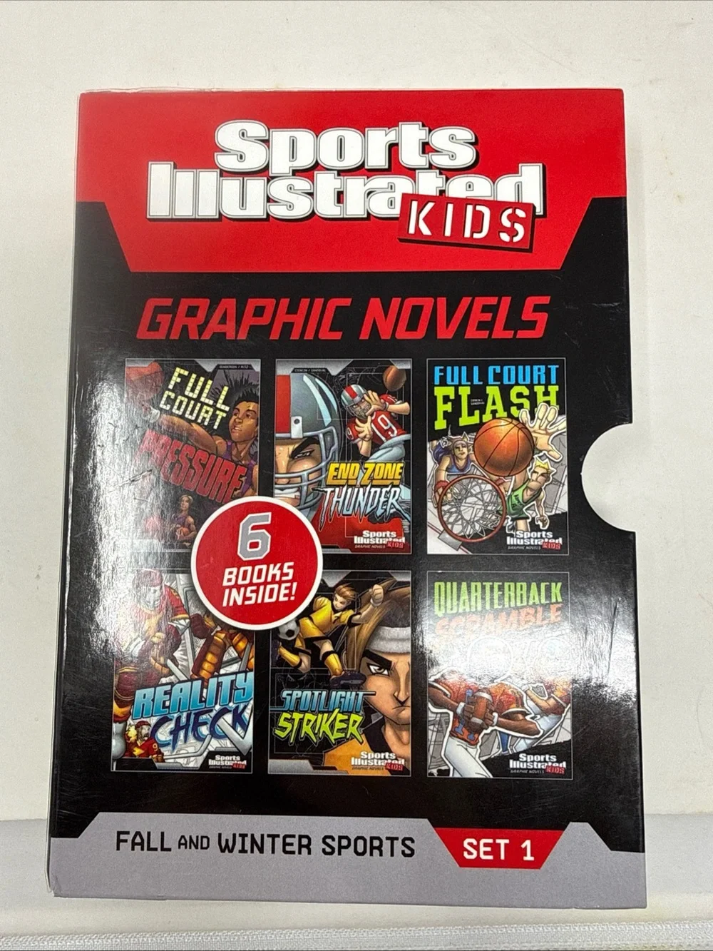 Sports Illustrated Kids Graphic Novels Boxed Set : Fall and Winter Sports Set